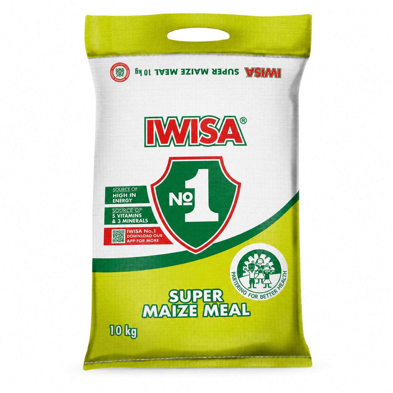Iwisa No.1 Super Maize Meal 10kg - African grocery Melbourne