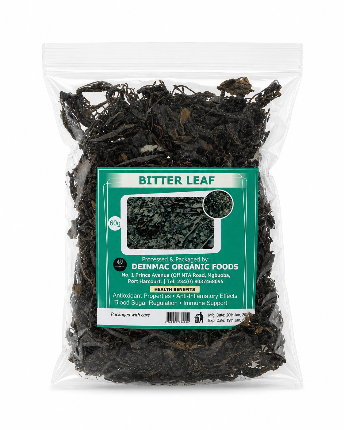 Bitter Leaf 60g - African & halal grocery at Horseed Enterprises, Melbourne