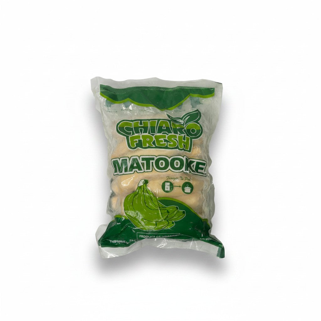 Chiaro Fresh Matooke (Frozen) - frozen African & halal food at Horseed Enterprises, Melbourne