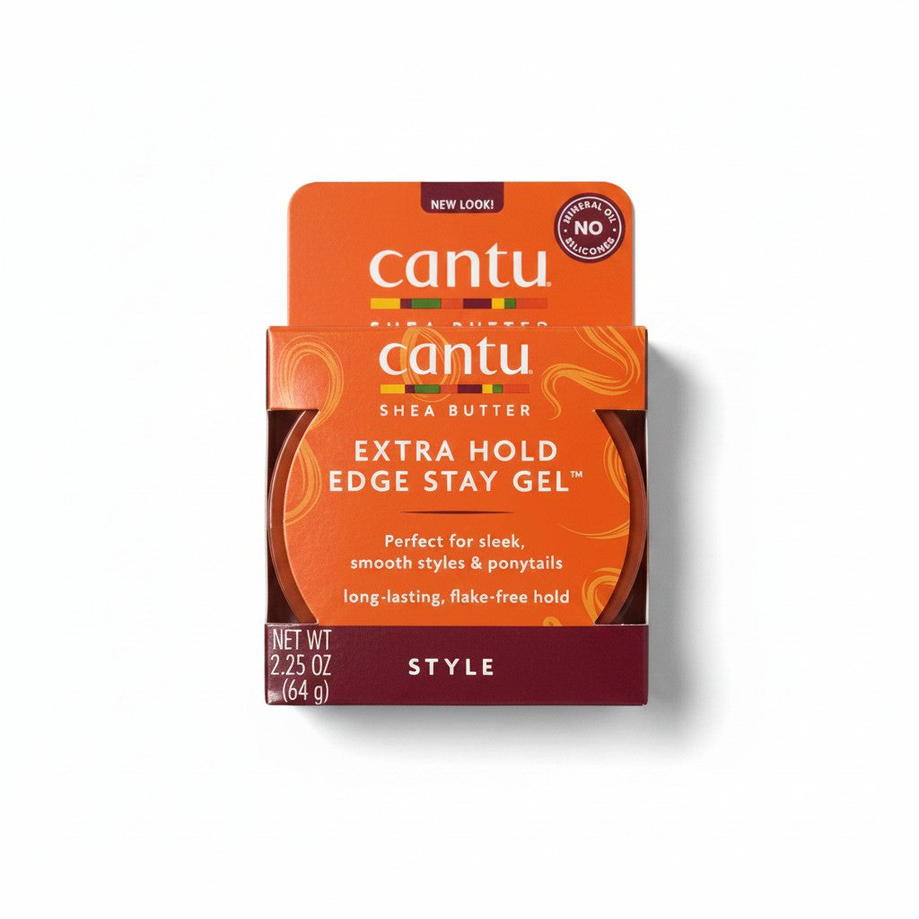 Cantu Shea Butter Extra Hold Edge Stay Gel - African & Caribbean hair care at Horseed Enterprises, Melbourne