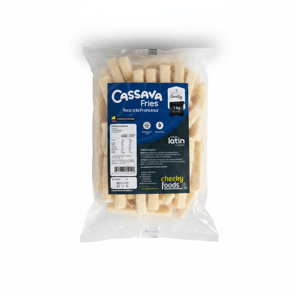 Cassava Fries (Frozen) 1kg — Cheeky Foods