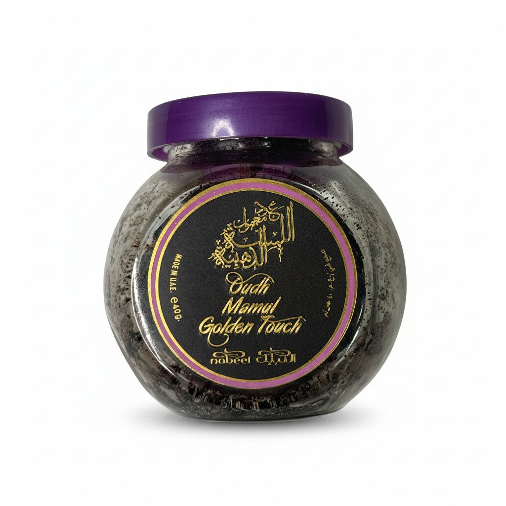 Nabeel Oudh Mamul Golden Touch Bakhoor – 40g - household at Horseed Enterprises, Melbourne