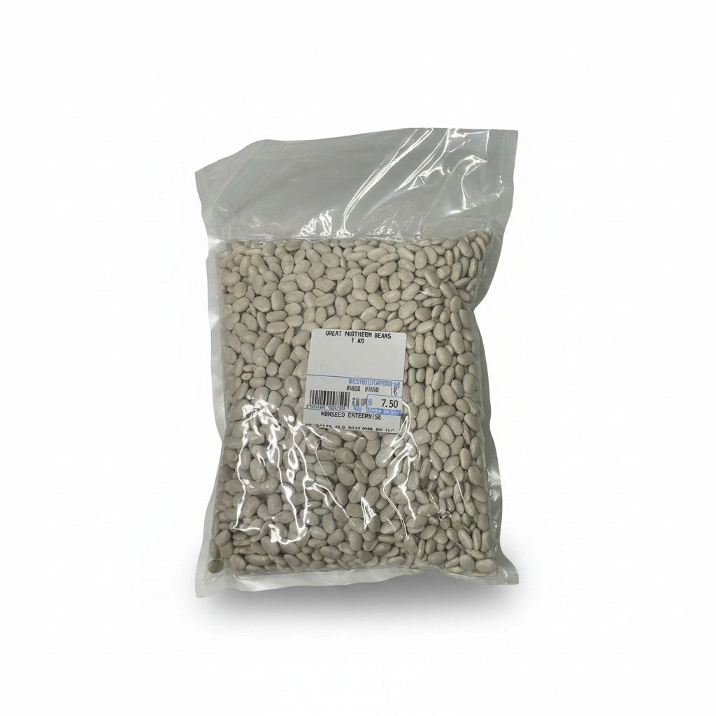 Great Northern Beans 1kg - beans & pulses at Horseed Enterprises, Melbourne