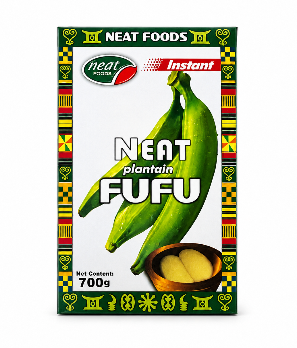 Neat Foods Instant Plantain Fufu 700g - African & halal grocery at Horseed Enterprises, Melbourne