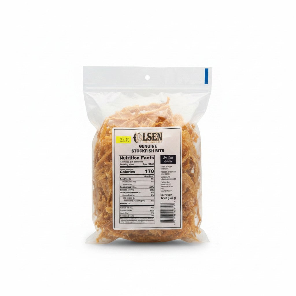 Genuine Stockfish Bits 340g — Olsen