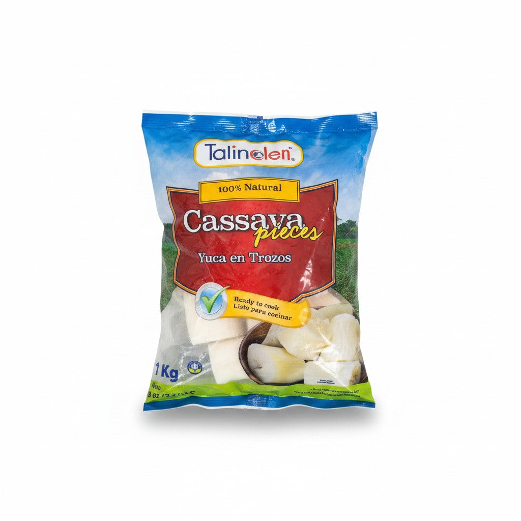 Cassava Pieces (Frozen) 1kg