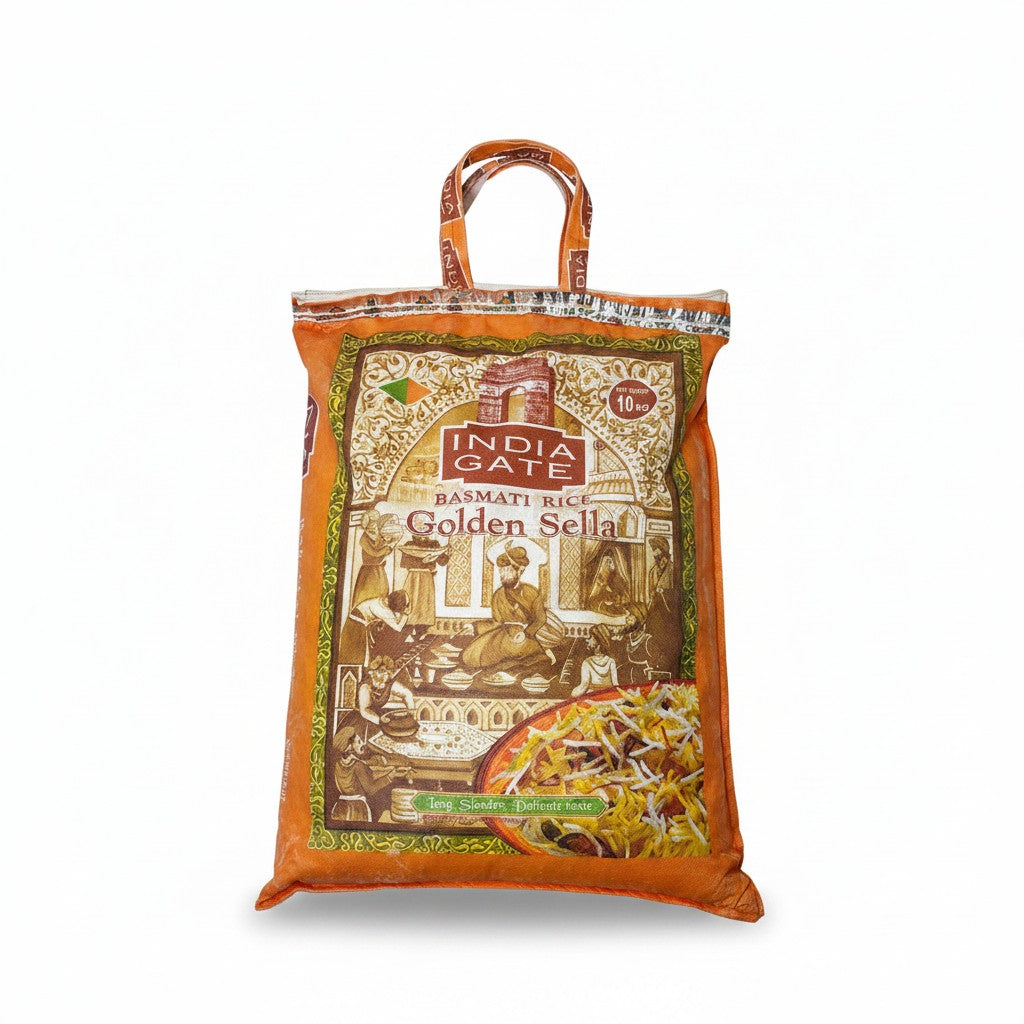 India Gate Basmati Rice Golden Sella 5kg - African rice & flour at Horseed Enterprises, Melbourne