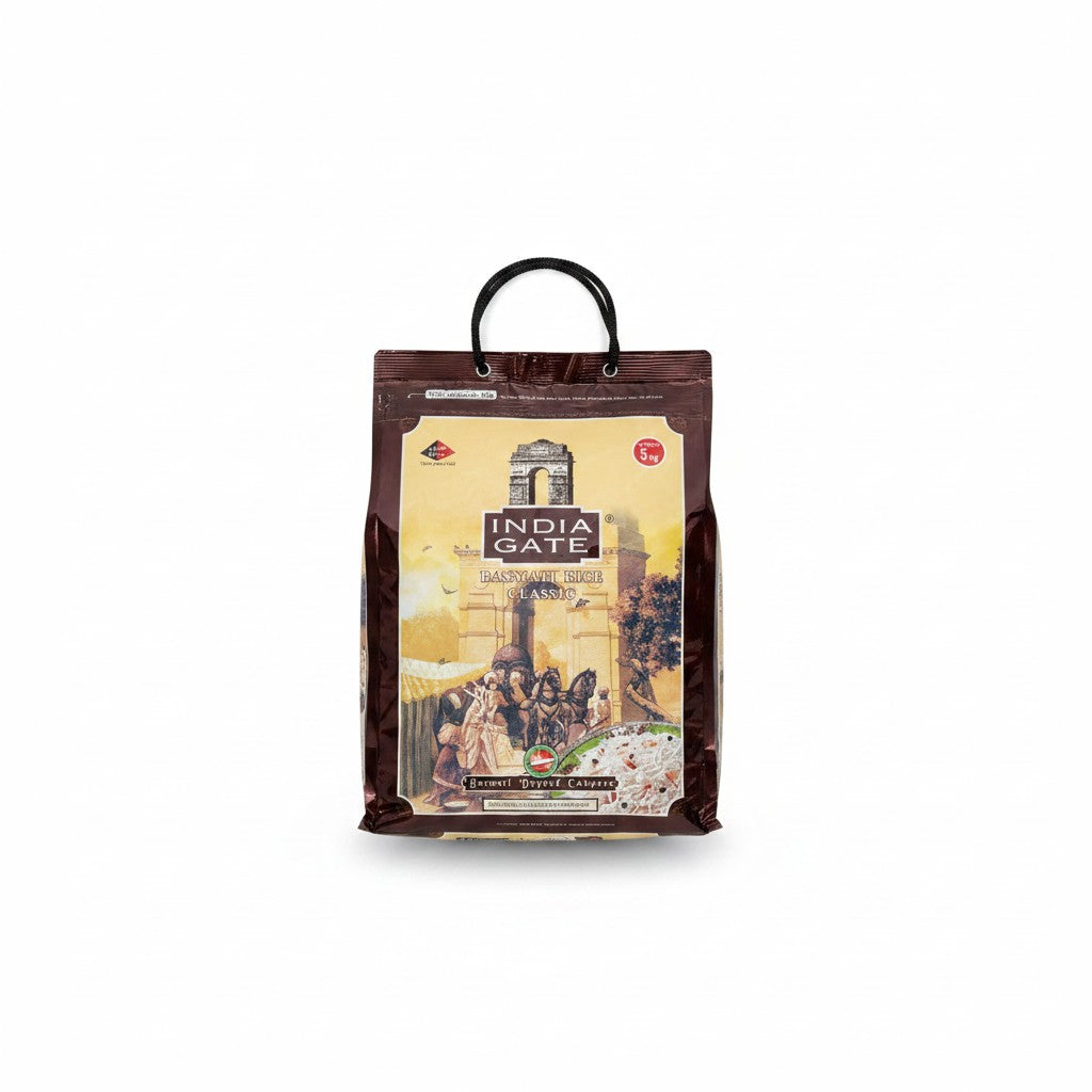 India Gate Basmati Rice 5kg - African rice & flour at Horseed Enterprises, Melbourne