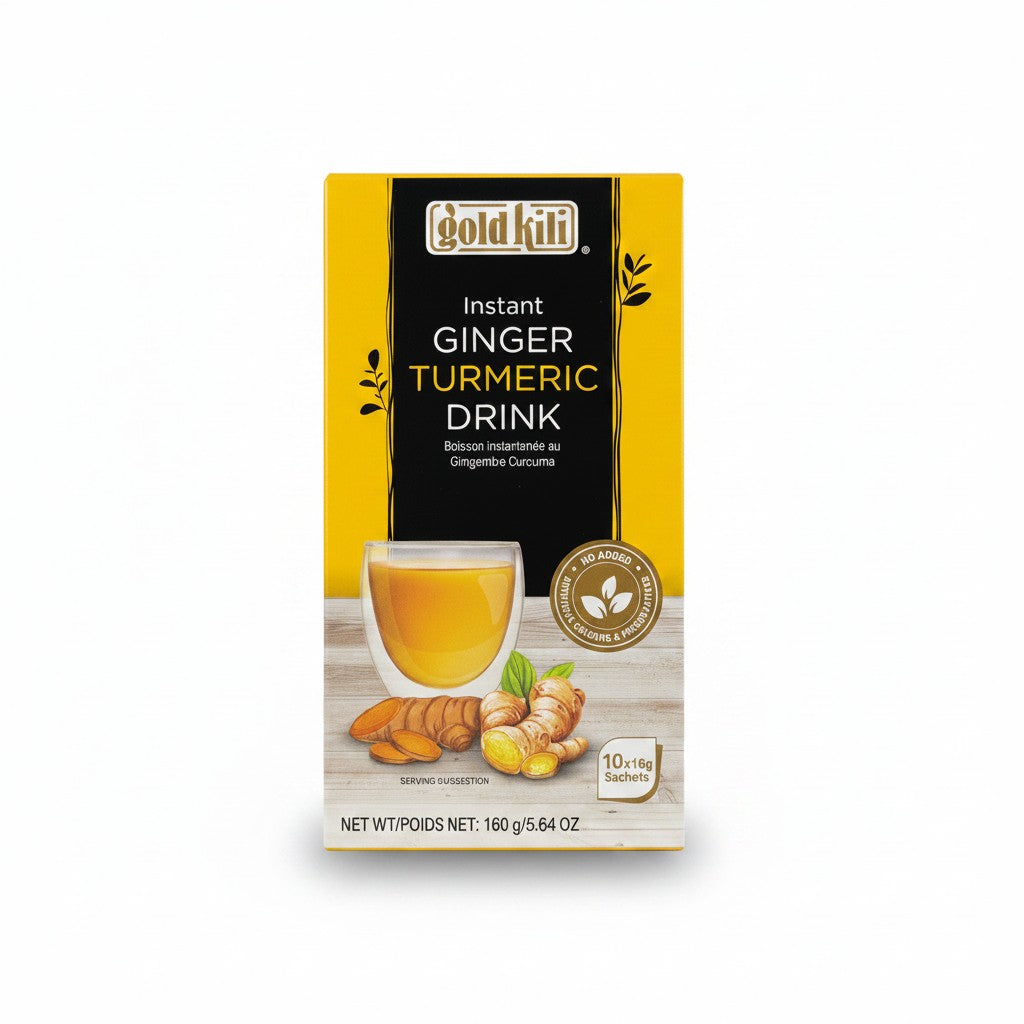 Gold Kili Instant Ginger Turmeric Drink - African & halal grocery at Horseed Enterprises, Melbourne