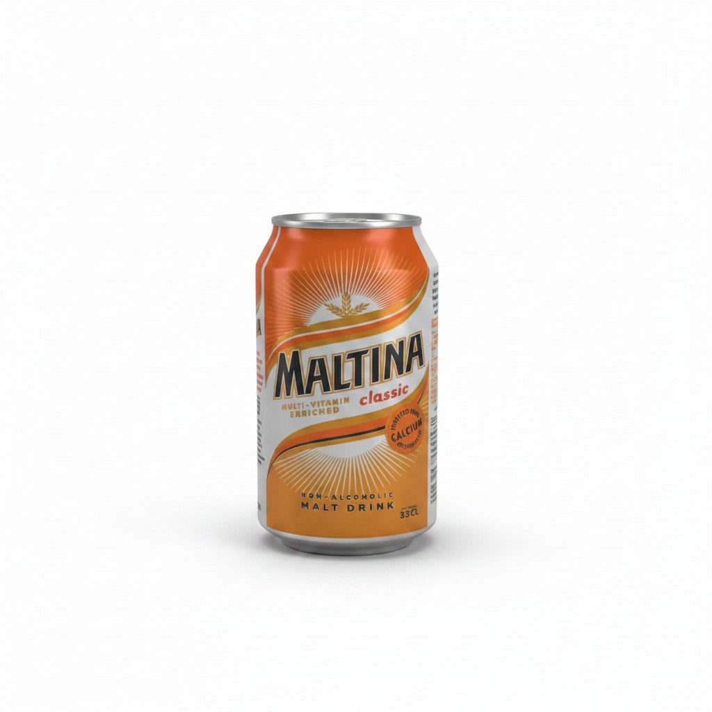 Maltina Classic Malt Drink (Can) - African drink at Horseed Enterprises, Melbourne