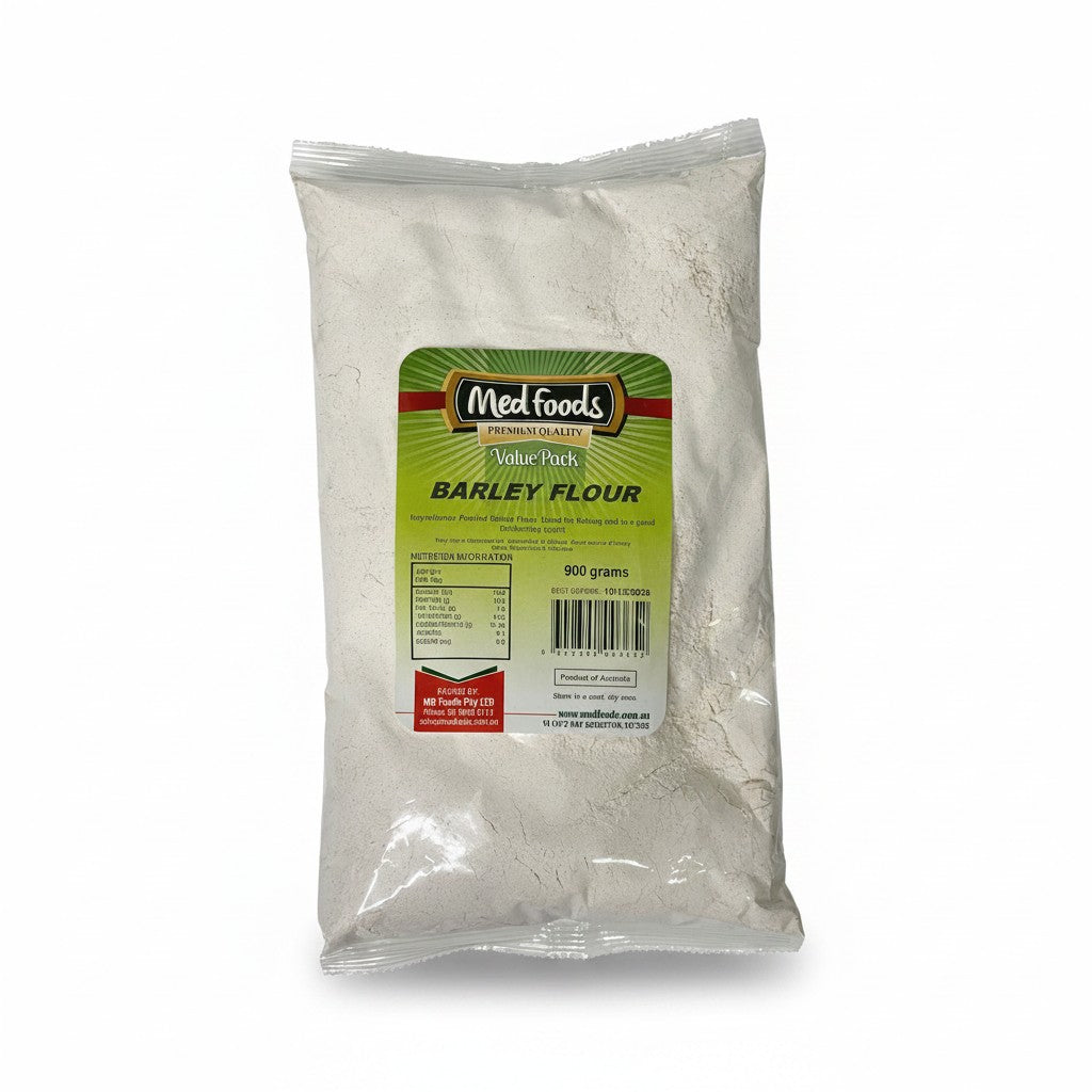 MedFoods Barley Flour 900g - African rice & flour at Horseed Enterprises, Melbourne