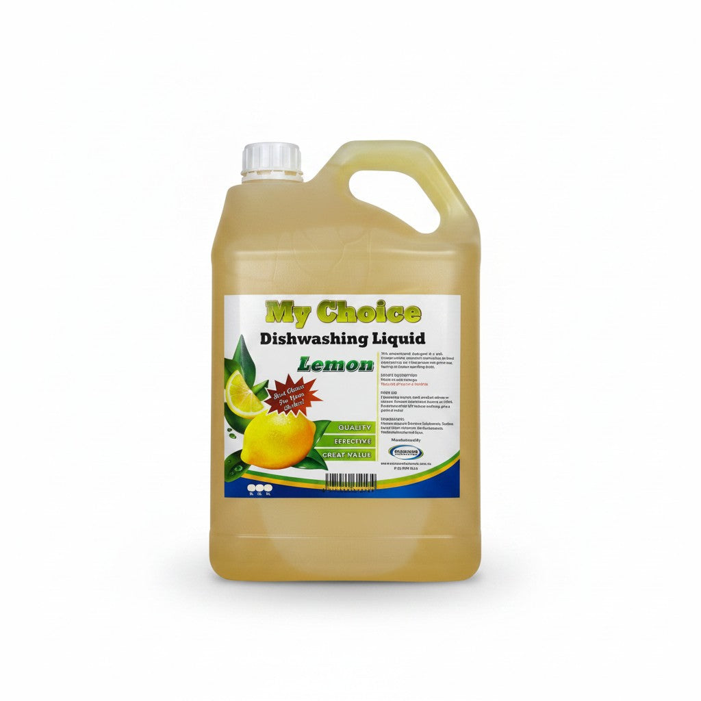 My Choice Dishwashing Liquid Lemon 5L - household at Horseed Enterprises, Melbourne