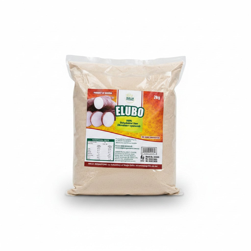 Naija Elubo Yam Flour 2kg - African rice & flour at Horseed Enterprises, Melbourne