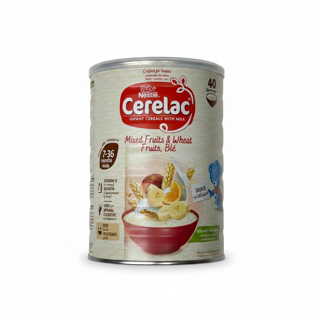 Nestle Cerelac Mixed Fruits & Wheat - African & halal grocery at Horseed Enterprises, Melbourne