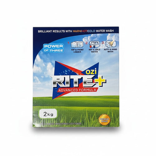 Ozi Rite+ Advanced Formula Washing Powder 2kg - household at Horseed Enterprises, Melbourne