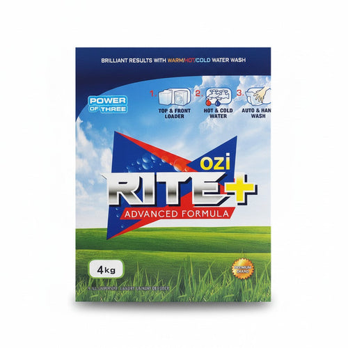 Ozi Rite+ Advanced Formula Washing Powder 4kg - household at Horseed Enterprises, Melbourne
