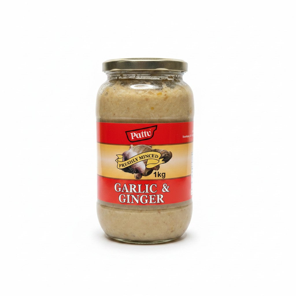 Pattu Freshly Minced Garlic & Ginger 1kg - African & halal grocery at Horseed Enterprises, Melbourne