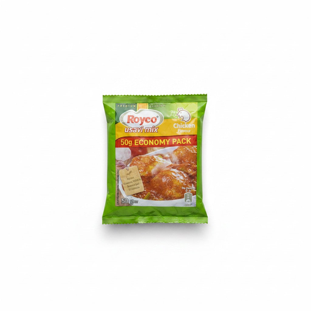 Royco Usavi Mix Chicken Flavour 50g Economy Pack - African spice & seasoning at Horseed Enterprises, Melbourne