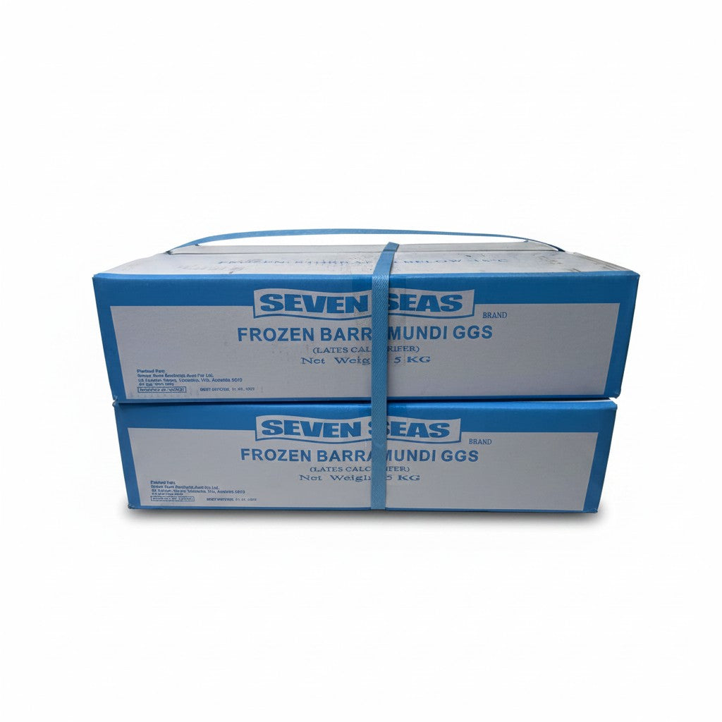 Seven Seas Frozen Barramundi 10kg - frozen African & halal food at Horseed Enterprises, Melbourne