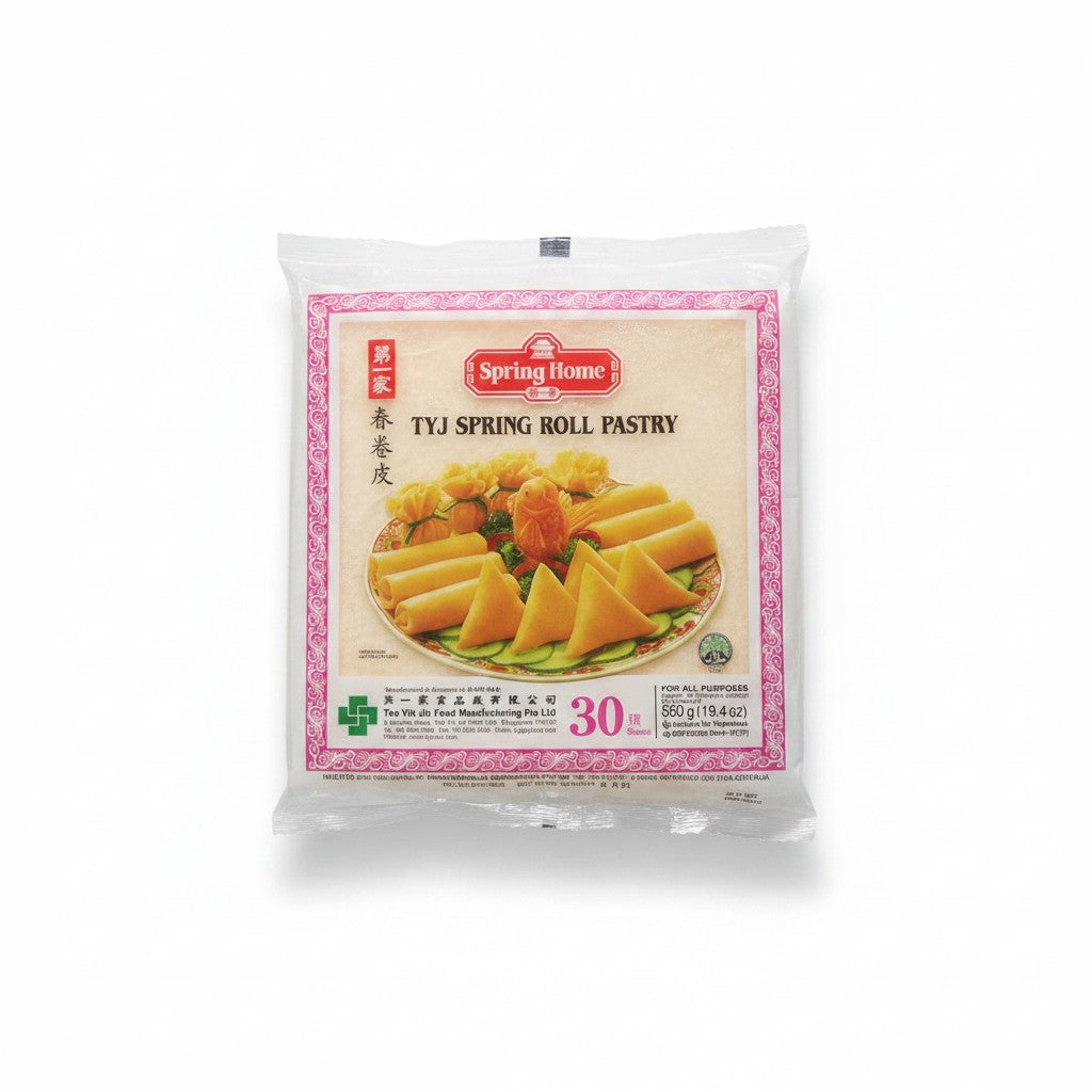 Spring Home TYJ Spring Roll Pastry 30 Sheets - frozen African & halal food at Horseed Enterprises, Melbourne