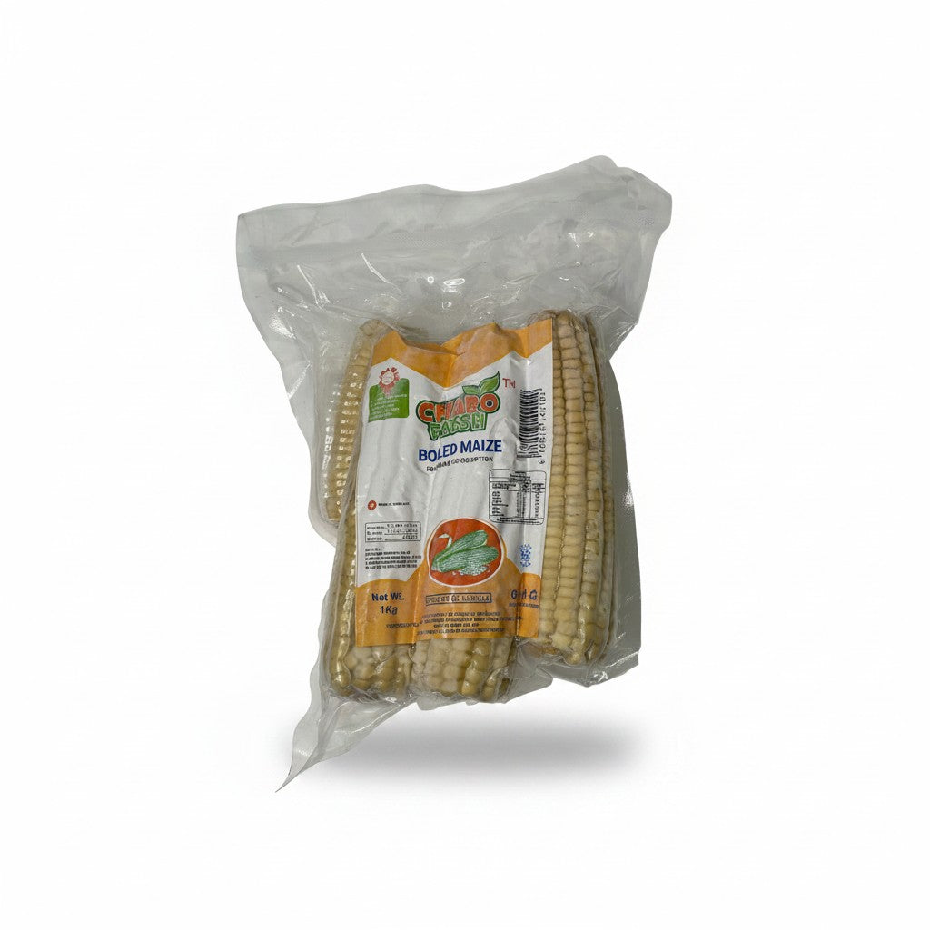 Chiaro Fresh Boiled Maize 1kg - frozen African & halal food at Horseed Enterprises, Melbourne